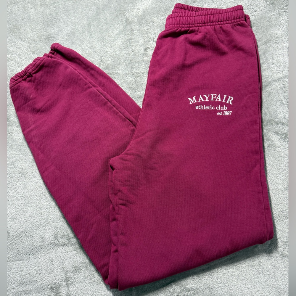Mayfair the Label Athletic Club Joggers Women’s L/XL Athleisure Sweatpants